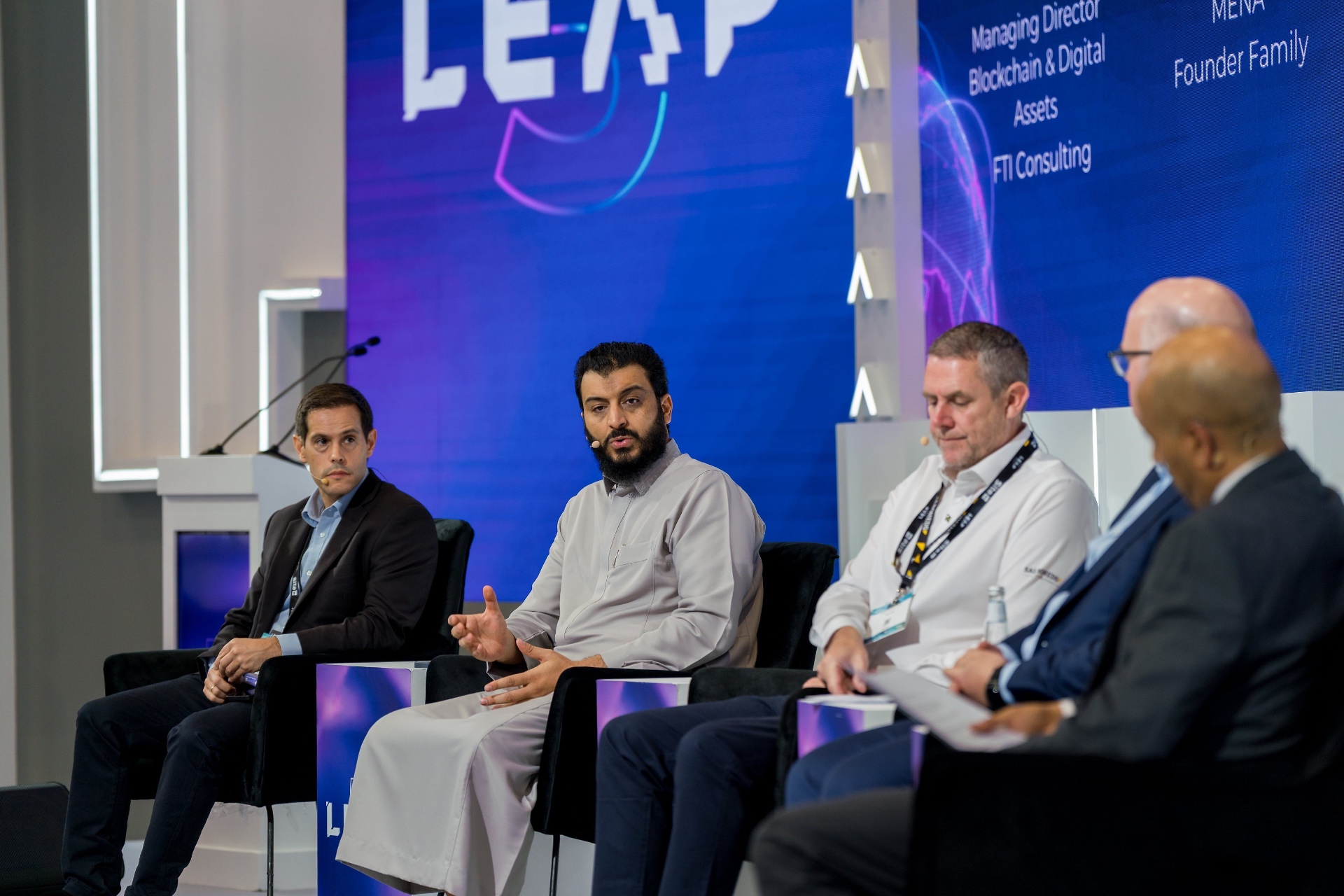 Built for Millions, Trusted by Billions: Rethinking Digital Infrastructure That Works for Everyone — LEAP 2026 panel photo 2